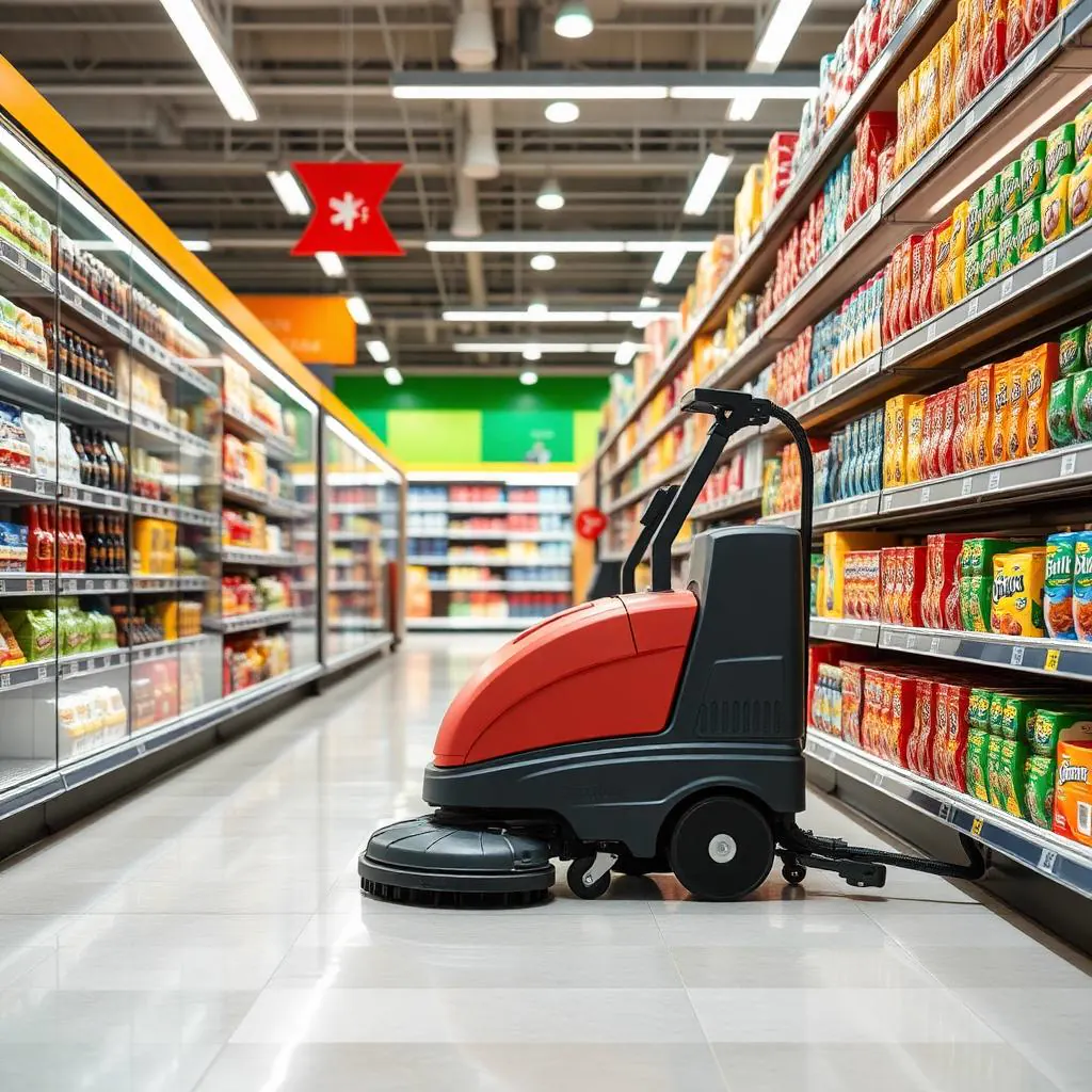 Supermarktreinigung durch Meier Gebäudeservice